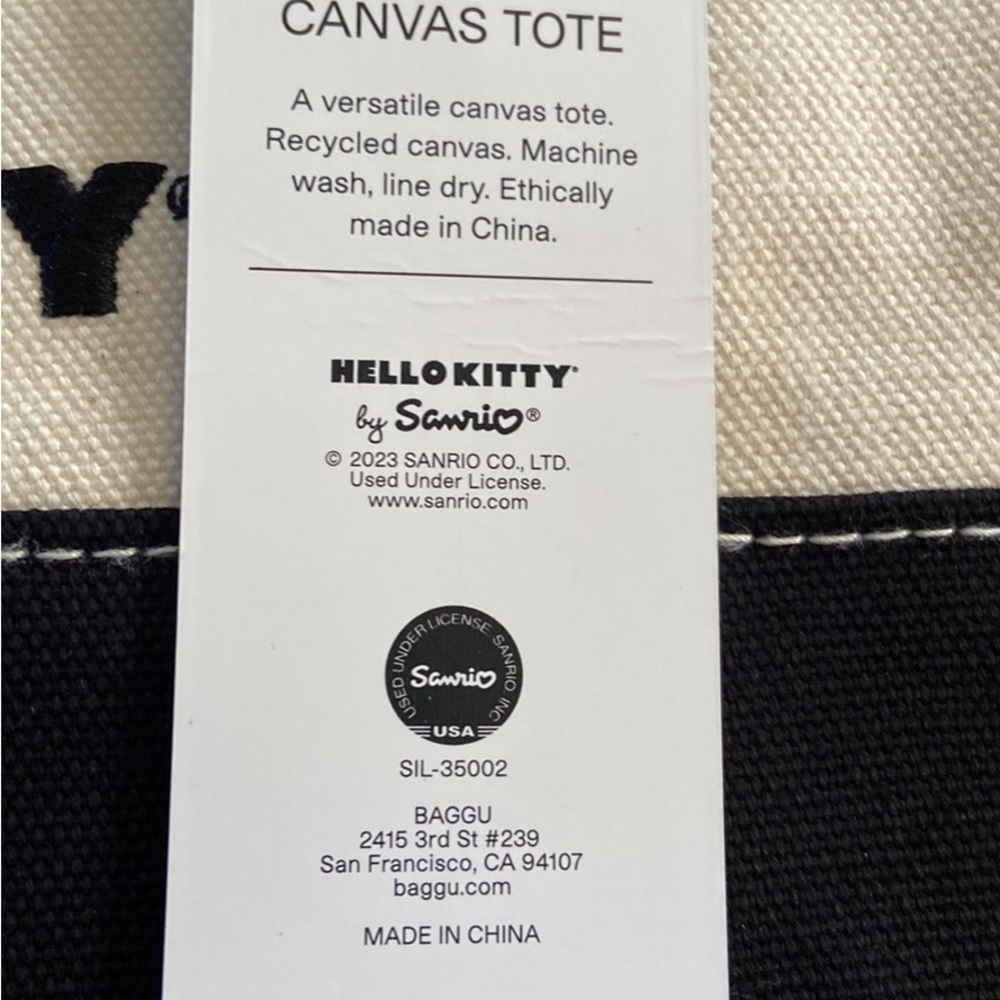 hello kitty baggu tote - Picture 3 of 4